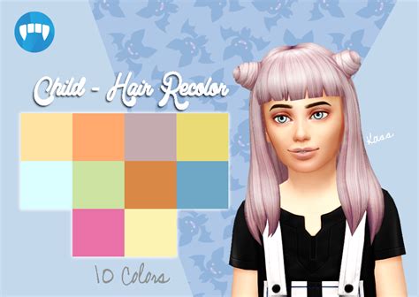 Hair Recolor For Child 10 Different Colors To Change The Style Of Your