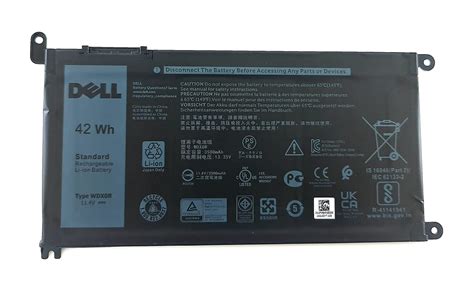 Dell Original 114v 3c 42whr Battery 3500mah Lith Sdi New Wdx0r