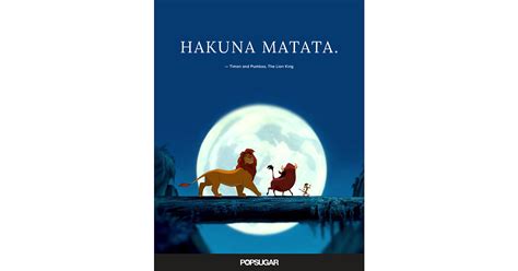 Hakuna Matata — Timon And Pumbaa The Lion King These 42 Disney