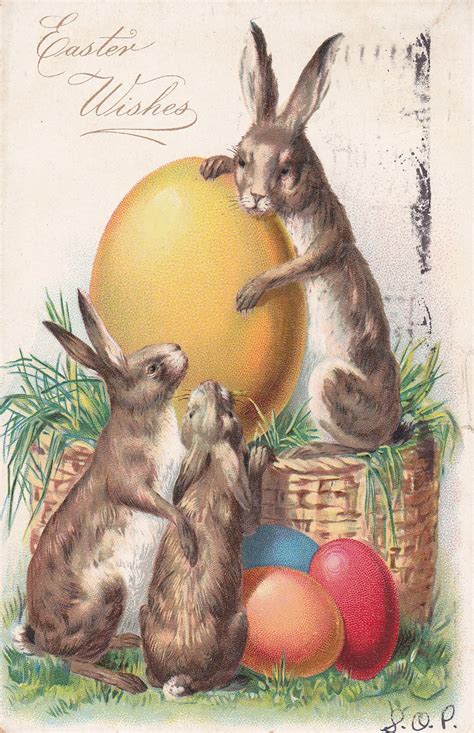 Free Printable Vintage Easter Cards Printable World Holiday