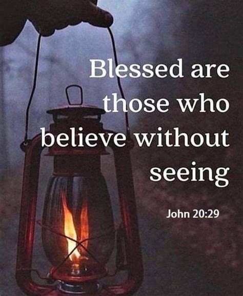 Blessed Are Those Who Believe Without Seeing Pictures Photos And
