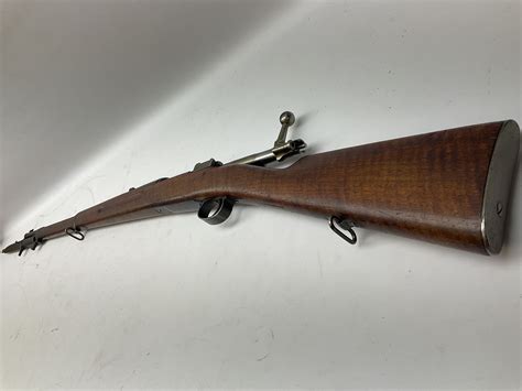 Early 20c Swedish 65mm Bolt Action Service Rifle Inscribed Carl