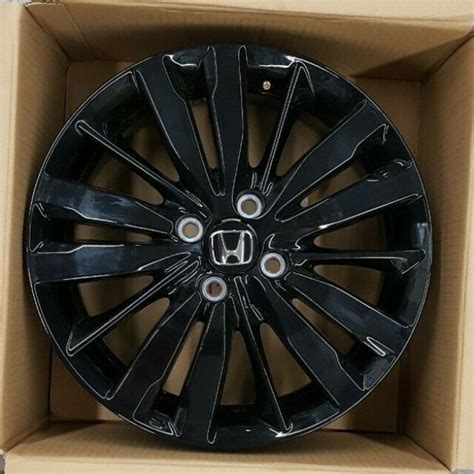 18 Honda Fit 16 Aluminum Alloy Wheel Rim Black 42700 T5r A61 Oem Ebay