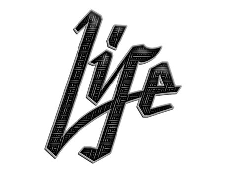 Life by James Lewis, via Behance | Typography, Lewis, Behance