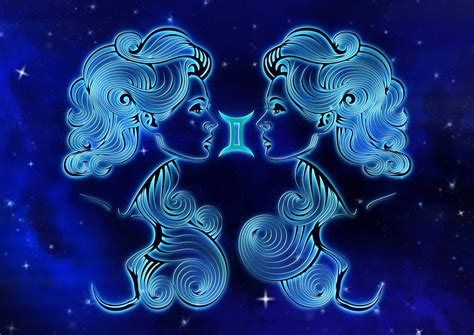 Download Gemini Celestial Twin Girls Wallpaper