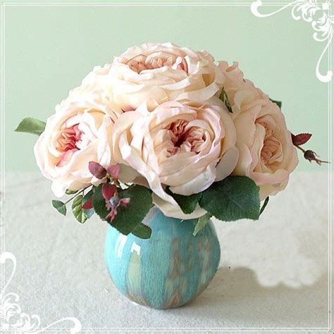 A wide variety of artificial flowers cheap bulk options are available to you, such as occasion, type. Faux Flowers | Rose arrangements, Faux flower arrangements ...