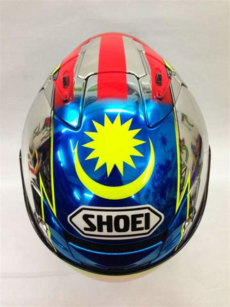 9.5/10 come with bag,visor standard stocklimited. Racing Helmets Garage: Shoei J-Force III Replica Z ...