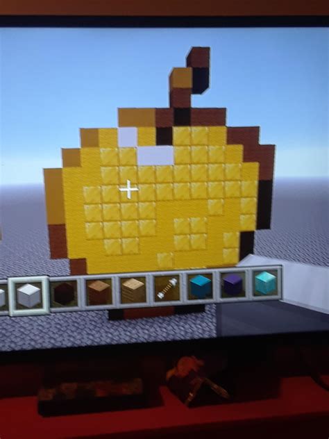 Minecraft Pixel Art Golden Apple