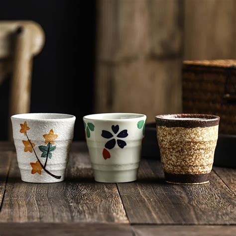 Japanese Ceramic Tea Cup No Handle Buy Pottery Mugcoffee Cup