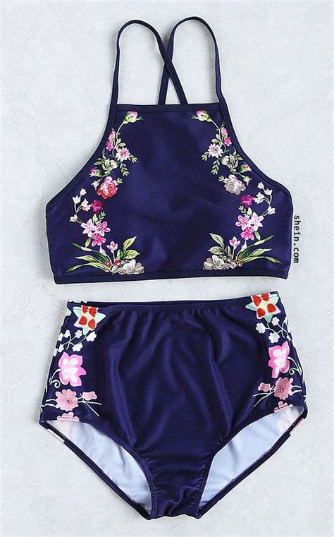 Calico Print High Waist Tankini Set | High waisted tankini, Girls bathing suits, Bathing suits ...