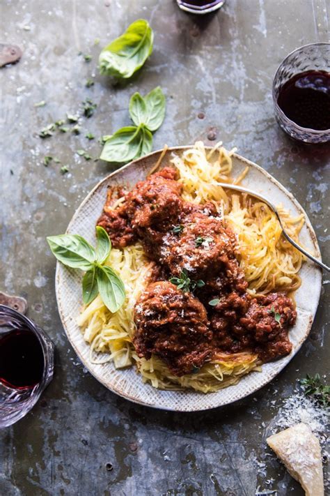 Use those delicious dripping juices to make an amazing gravy. Instant Pot Turkey Meatballs and Spaghetti Squash. - Half ...