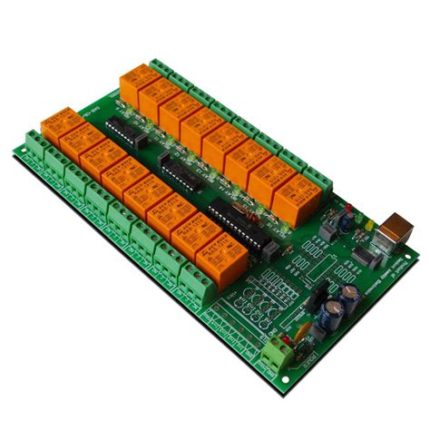 Electrical Equipment And Supplies 12v Usb 16 Channel Relay Moduleboard