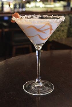A caramel flavored kiss on a cool valentine's day is the inspiration behind today's cocktail. Liquid Love: Salted Caramel Martini