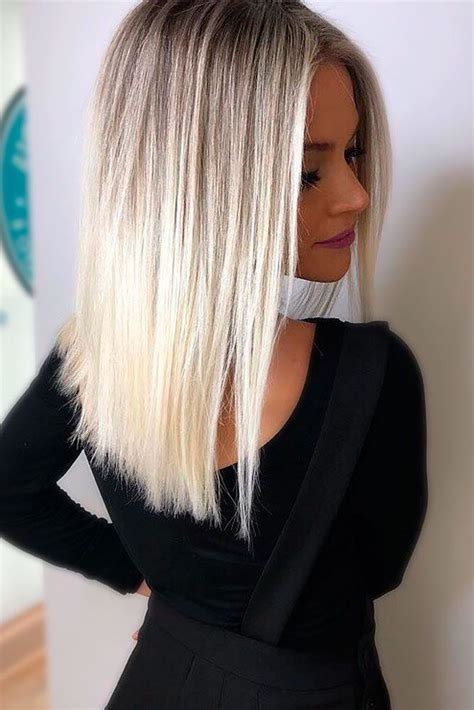 An elegant yet edgy combination of black and silver platinum. 53 Platinum Blonde Hair Shades and Highlights for 2020 ...