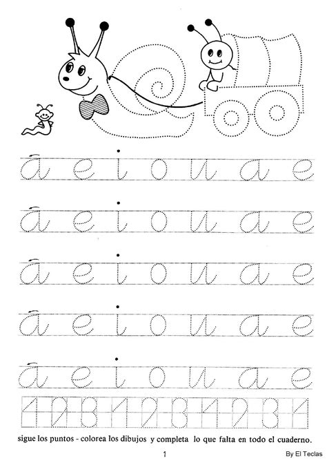 Caligrafía Fall Preschool Activities Handwriting Practice