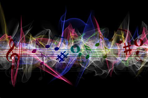 Music Particles Free Image