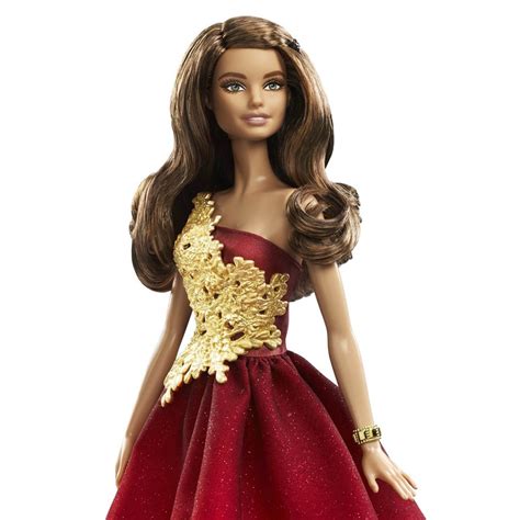 Mattel Barbie Συλλεκτική Holiday 2016 Κόκκινο Φόρεμα Drd25 Toys Shopgr