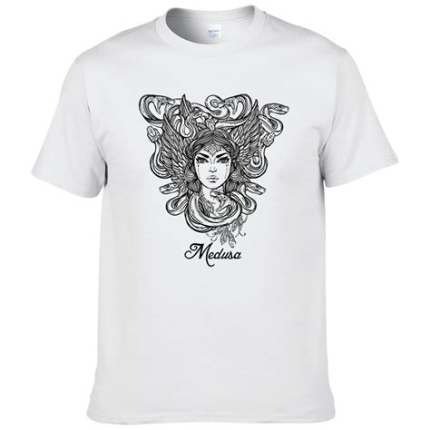 Cool Medusa T Shirt Adult New Unique Tee Shirt Medusa 2017 Custom Made