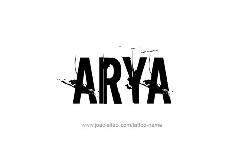 Top 164 Arya Name Wallpaper