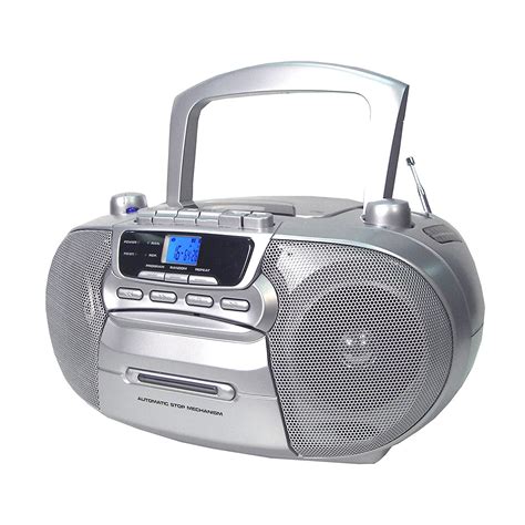 Supersonic Sc 727 Portable Cd Player With Cassetterecorder