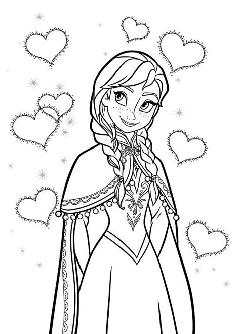 Download and print these frozen coloring pages for free. Pin by Brittany A on cute coloring book | Elsa coloring ...