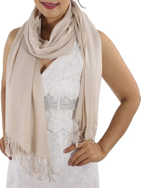 Cream Cashmere Scarf Cream Cashmere Scarves Online