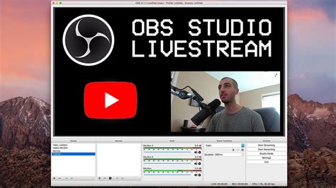 How To Livestream On Youtube With Obs Studio Open Broadcaster