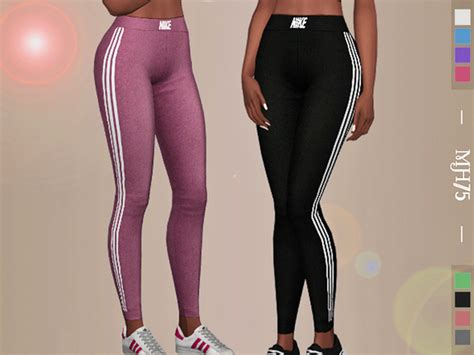 Margeh 75s S4 Nike Sports Leggings Sims 4 Clothing Sims 4 Sims