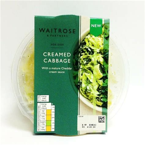 Waitrose Creamed Cabbage