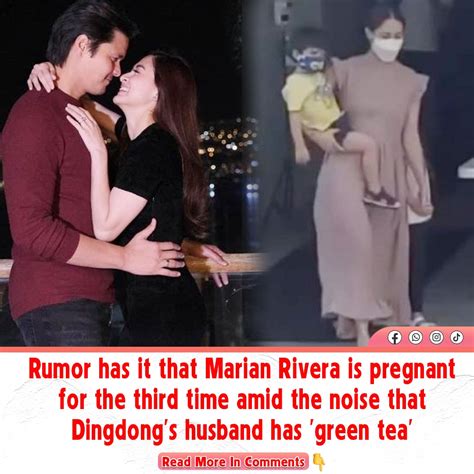 Rumor Has It That Marian Rivera Is Pregnant For The Third Time Amid The Noise That Dingdong S