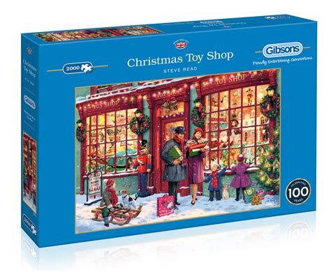 Santa claus, christmas decorations, cookies, elves, reindeer, toys, gifts and christmas jigsaw puzzles. Christmas Toy Shop 2000 Piece Jigsaw Puzzle - Puzzle ...