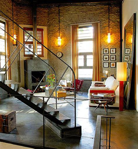 Un ventilador decorativo, moderno y minimalista. Nice loft style home - Being Brazen