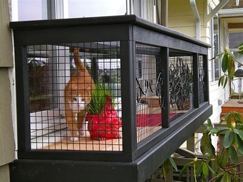 Cat window boxes outdoor enclosures. 13 Cool Catios for Your Feline Friend | Outdoor cat ...