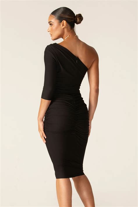 Dolly Elegant Bodycon Dress Black