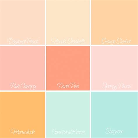 Pastel Colors Are The Most Popular Color Combinations