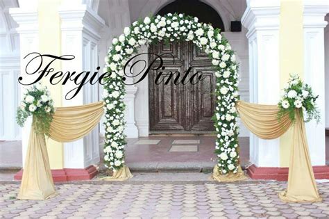 Main Entrance Entrance Church Wedding Decorations