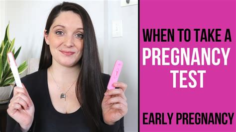 When To Take A Pregnancy Test Best Time To Take A Pregnancy Test Youtube