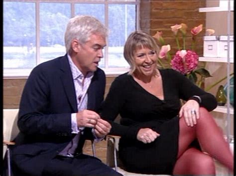Fern Britton S Racy Red Tights Earn Her An Invite To Join The Pussycat Dolls Daily Mail Online