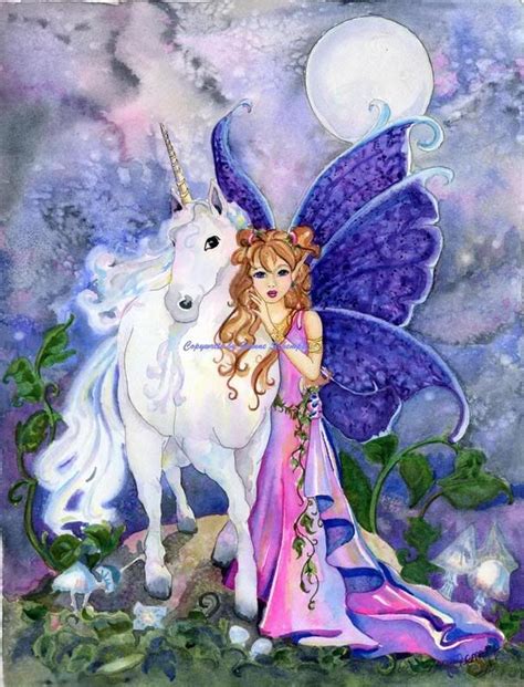 Photo Fairyandunicorn Unicorn And Fairies Unicorn Fantasy