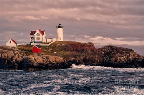 The Nubble Lighthouse Photograph By Susan Garver