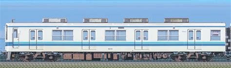 東武8000系クハ8672の側面写真｜railfilejp｜鉄道車両サイドビューの図鑑