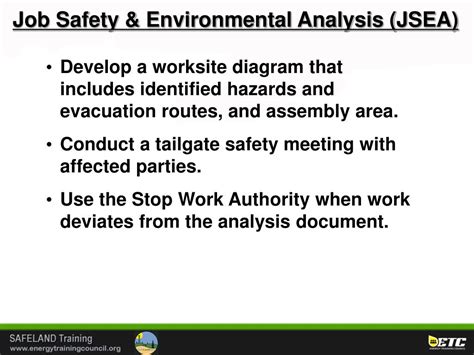 Ppt Job Safetyand Environmental Analysis Powerpoint Presentation Id 5107546