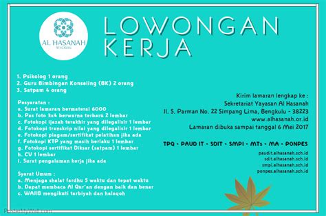 We would like to show you a description here but the site won't allow us. Lowongan Guru Bk Pekalongan / SMK Takhasus Plus Kaliwungu ...