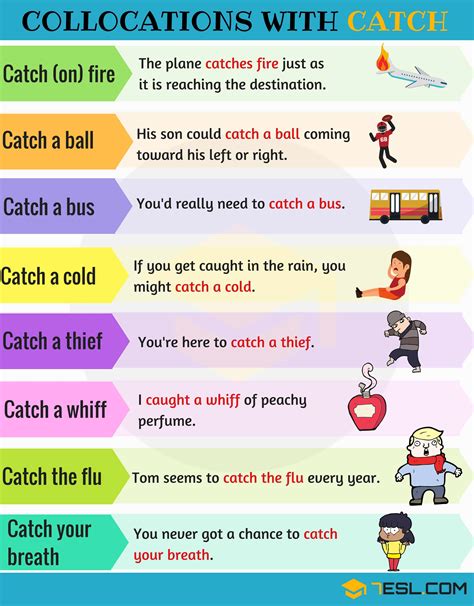 Expressions With Catch 14 Collocations With Catch Efortless English