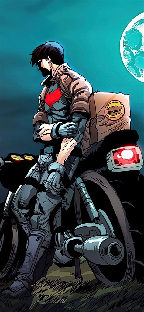 Jason todd jason todd red hood wallpaper red robin bird. 1242x2688 Red Hood Robin DC Iphone XS MAX Wallpaper, HD ...