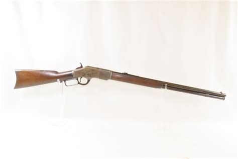 1899 Scarce Winchester Model 1873 22 Short Caliber Lever Action Rifle