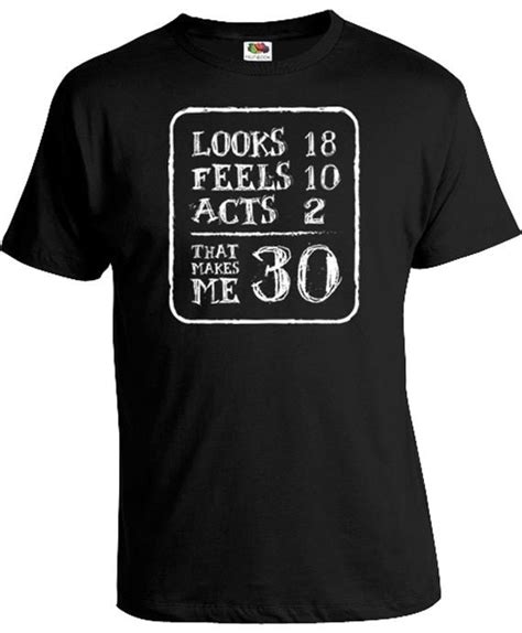 30th Birthday T Ideas For Him Funny Birthday Shirt 30th