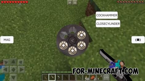 Maybe you would like to learn more about one of these? Realistic Gun mod for Minecraft Bedrock Edition 1.4+