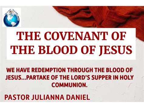 The Covenant Of The Blood Of Jesus Faithlife Sermons