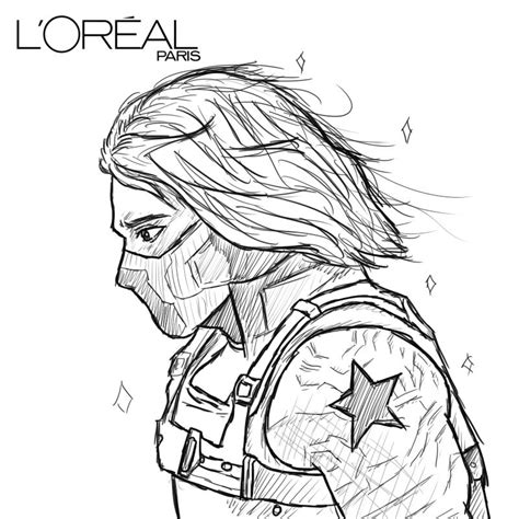 9+ Bucky Barnes Coloring Pages For You - cosjsma